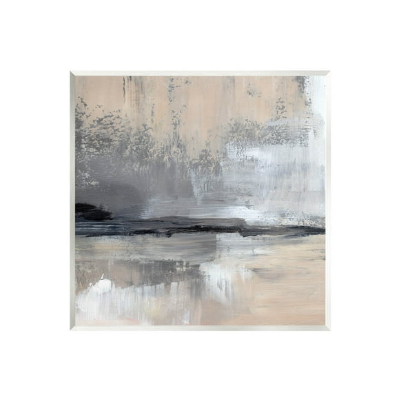 Abstract Landscape Reflection Abstract Painting Unframed Art Print Wall Art