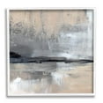 thumbnail image 1 of Abstract Landscape Reflection Abstract Painting White Framed Art Print Wall Art, 1 of 7