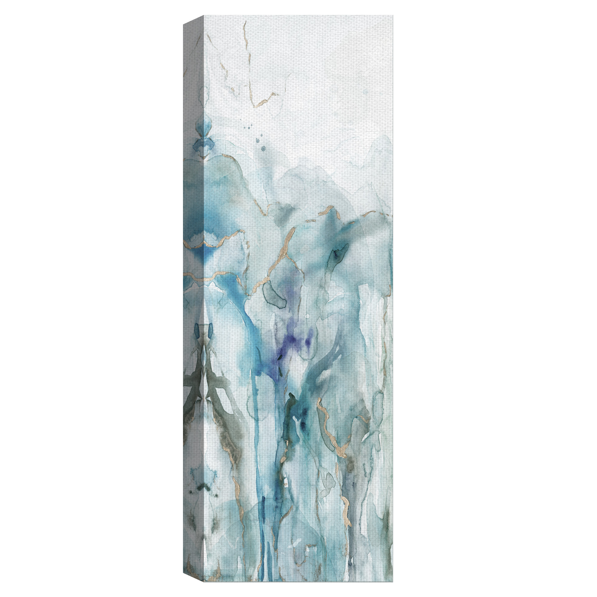 Abstract Lapis Light Panel II by Carol Robinson Wrapped Canvas Art Painting