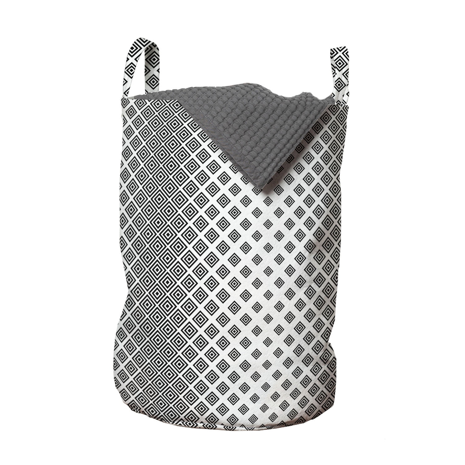 Abstract Geometric Grunge Laundry Basket