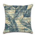 thumbnail image 1 of Abstract Leaf Green Pillow Home case Sofa Cushion Cover Tropical Plant, 1 of 5