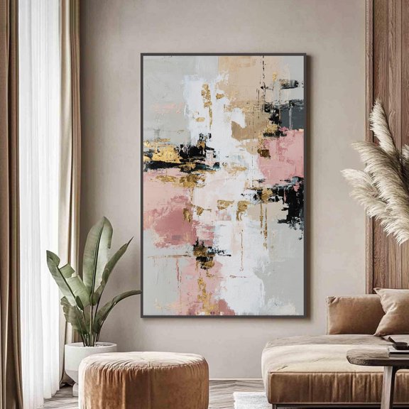 Abstract Leaf Minimalist Poster , Poster Print Only