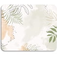 thumbnail image 1 of Abstract Leaves Mouse Pad, Cute Computer Mouse Mat with Non-Slip Rubber Base Washable Square PC Mousepad for Laptop Office Gaming Home Working, 1 of 6