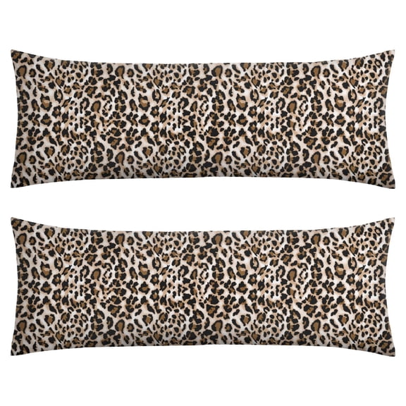 Abstract Leopard Lumbar Pillow - Modern Artistic Spot Design, Unique Texture Pattern, Premium Velvet Cover for Contemporary, Luxury Home Decor