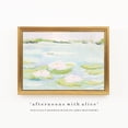 thumbnail image 1 of Abstract Lily Pad Marsh Grandmillennial Wall Poster, Unframed Paper Poster 24x36in, 1 of 4