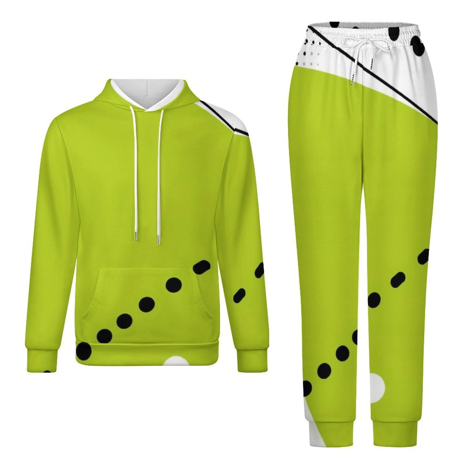  Abstract Lime Design Hoodie And Pants Set Tracksuit Men Women Clothing Bildidee 