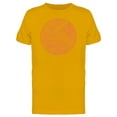 thumbnail image 1 of Abstract Line Art In Red Circle T-Shirt Men -Image by Shutterstock, Male Large, 1 of 2