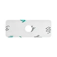 thumbnail image 1 of Abstract Line Patterns Single Compact Faucet Drying Pad 14.7x5.4in Absorbent Mat for Small Sinks, Vanity Countertops, 1 of 10