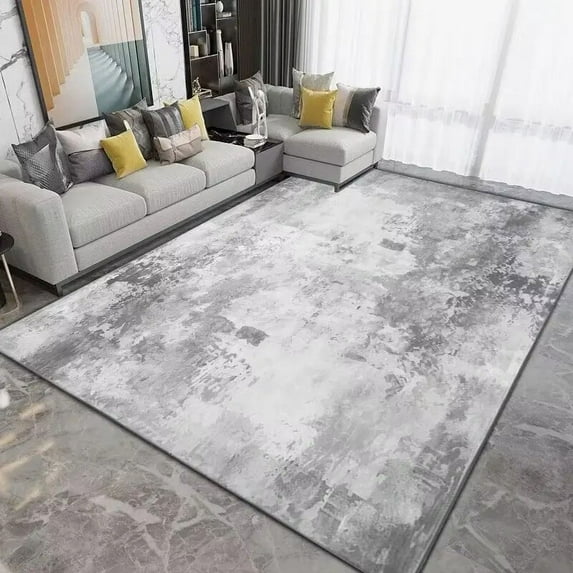 Abstract Living Room High-end Carpet Bedroom Bedside Carpets Washable for Home Decoration Luxury Floor Mats Soft Large Area Rugs