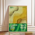 thumbnail image 1 of Abstract London Art Expo 2010 Wall Art Print, Unframed Paper Poster 8x10in, 1 of 4