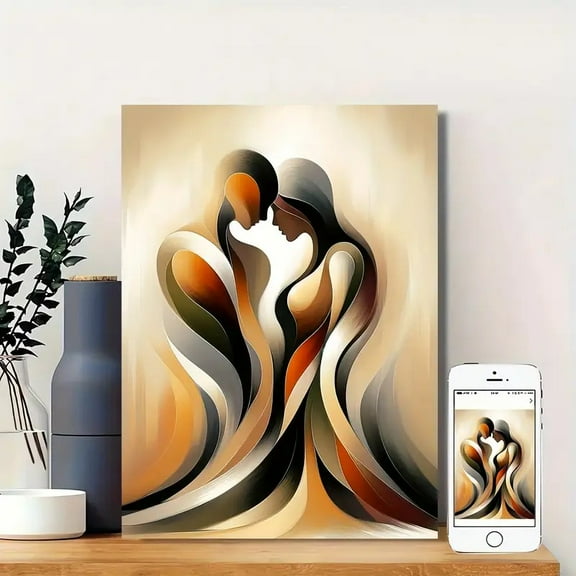 Abstract Lovers Wall Art Canvas Print - Framed Sketch Design,1.5-Inch Thick Frame - For Living Room & Bedroom Decor - Unique Gifting Option for Adults & Art Enthusiasts - 14+ Age Group
.
.