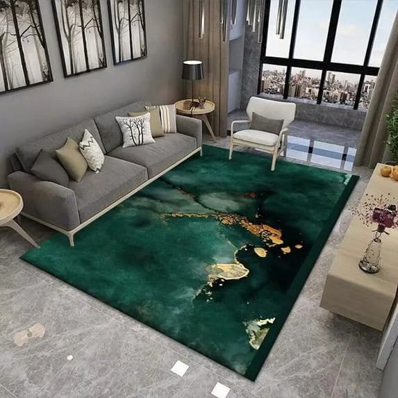 Abstract Luxury Softs Carpet for Living Room Decor Coffee Tables Mat Household Cloakroom Large Area Rugs Washable
