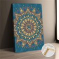 thumbnail image 1 of Abstract Mandala Canvas Wall Art Print For Living Room Home Decor, 1 of 8