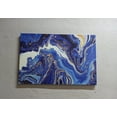 thumbnail image 1 of Abstract Marble Art, Gold Marble Poster, Modern Wall Decor, Navy Blue Marble Printed Canvas, Marble Art, Blue Printed Canvas, Blue Marble Artwork, Canvas Wall Decor - 3P-Rolled Canvas, 1 of 9