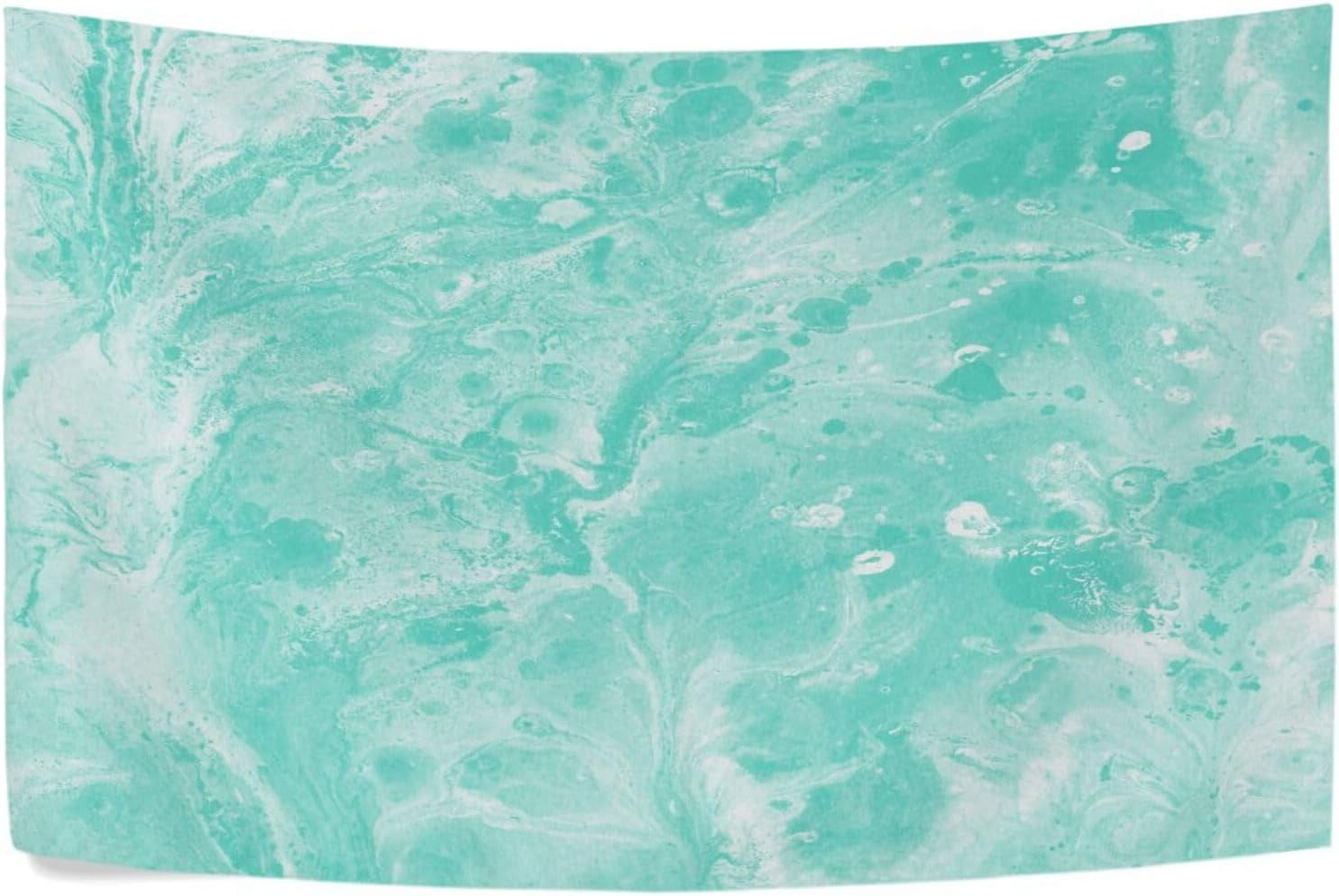 Abstract Marble Mint Green Tapestry Wall Hanging Tapestries Hippie