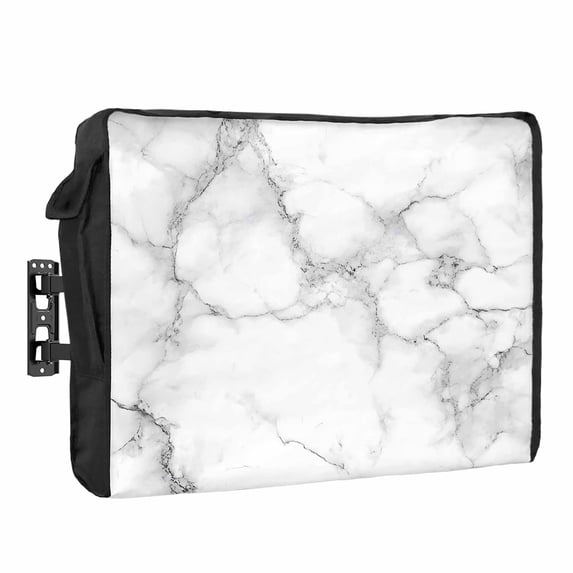 Abstract Marble Outdoor TV Cover 70 to 75 inch Weatherproof Waterproof ...