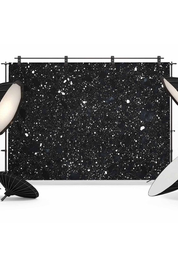 Abstract Marble Photography Backdrop 10x8FT, Black Texture Star Sky Decoration Photo Backdrops, Background for Photography Studio Photo Studio Background, Back Drop for Photoshoot