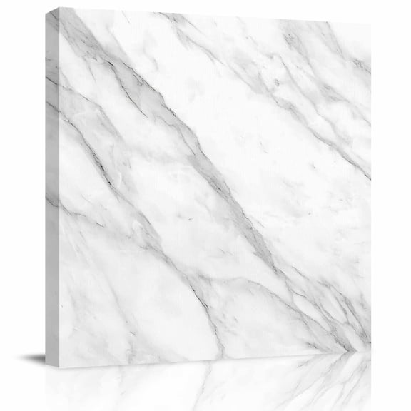 Abstract Marble Texture Canvas Artwork Painting Art, Nature Stone Artwork Square Framed Wall Decorations Prints Picture for Bedroom Kitchen Living Room, 8x8 in