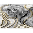 thumbnail image 1 of Abstract Marble Texture White Area Rug, Living Room Rugs, Area Rugs For Bedroom Decor Living Room Decor, Carpet Bedroom Rug, Rugs For Living Room 5 x 7ft, 1 of 6