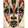 thumbnail image 1 of Abstract Mask Decorative Painting/Canvas Art， Suitable for Living Room， Bedroom， Office， Hotel，Colorful Wall Art， Unique Design Prints., 1 of 8