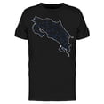 thumbnail image 1 of Abstract Mesh Line Costa Rica T-Shirt Men -Image by Shutterstock, Male XX-Large, 1 of 2