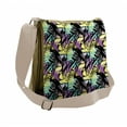 thumbnail image 1 of Abstract Messenger Bag, Brush Strokes Modern Art, Unisex Cross-body, by Ambesonne, 1 of 1