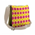 thumbnail image 1 of Abstract Messenger Bag, Colorful Modern Patterns, Unisex Cross-body, by Ambesonne, 1 of 2