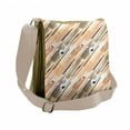 thumbnail image 1 of Abstract Messenger Bag, Continuous Tire Tracks Art, Unisex Cross-body, by Ambesonne, 1 of 2