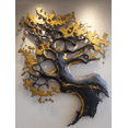 thumbnail image 1 of Abstract Metal Tree Canvas Print, Suitable for Living Room, Office, Hotel, Hallway Decor, 1 of 8