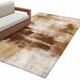 Abstract Minimalist Kitchen Runner Rug 2.7x5 Washable Runners for ...