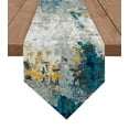 thumbnail image 1 of Abstract Modern Home Kitchen Dining Tablecloths Wedding Party Table Decoration Table Runner, 1 of 5