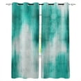 Abstract Modern Line Water Green Curtains for Living Room Kids Bedroom