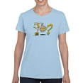 thumbnail image 1 of Abstract Money T-Shirt Women -Wilfred Hildonen Designs, Female x-Large, 1 of 4