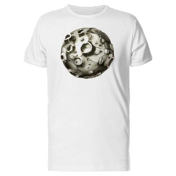 Abstract Moon Craters Tee Men's -Image by Shutterstock