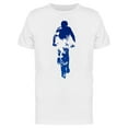 thumbnail image 1 of Abstract Mountain Biker Design T-Shirt Men -Image by Shutterstock, Male XX-Large, 1 of 2