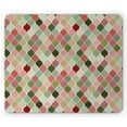 thumbnail image 1 of Abstract Mouse Pad, Middle Eastern Style Traditional Geometric Shapes with Inner Dots Artisan Motif, Rectangle Non-Slip Rubber Mousepad, Multicolor, by Ambesonne, 1 of 2