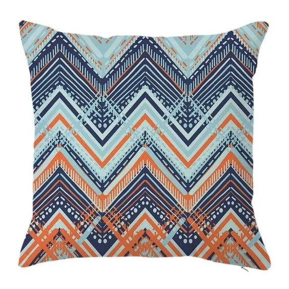 Abstract Multicolor Pillowcase Elegant Living Room Sofa Ethnic Mystical Pattern Cushion Cover