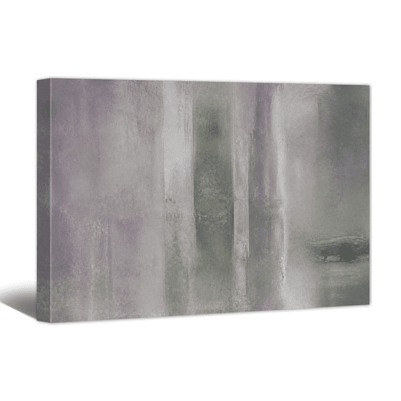 Abstract Mural Canvas Wall Art Gradient Purple Sage Textured Picture Print, Neutral Minimalist Artwork Modern Paintings for Living Room Bedroom Home Office Decor