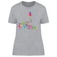 thumbnail image 1 of Abstract Musical Dancer T-Shirt Women -Image by Shutterstock, Female Small, 1 of 2