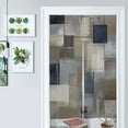 thumbnail image 1 of Abstract Muted Color Blocks Door Curtain Nordic Living Room DoorCurtain Porch Partition Curtain Kitchen Rative Half Curtain, 1 of 4