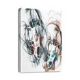 thumbnail image 1 of Abstract Navy Wall Art Modern Art Decor for Living Room, Office & Bedroom Aesthetics (12x16inch), 1 of 7