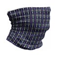 thumbnail image 1 of Abstract Neck Gaiter, Hatched Geometric Stripes, Unisex, Multicolour, by Ambesonne, 1 of 3