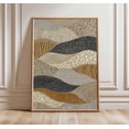 Abstract Neutral Wall Art Modern Boho Poster Earth Tone Textured Print ...