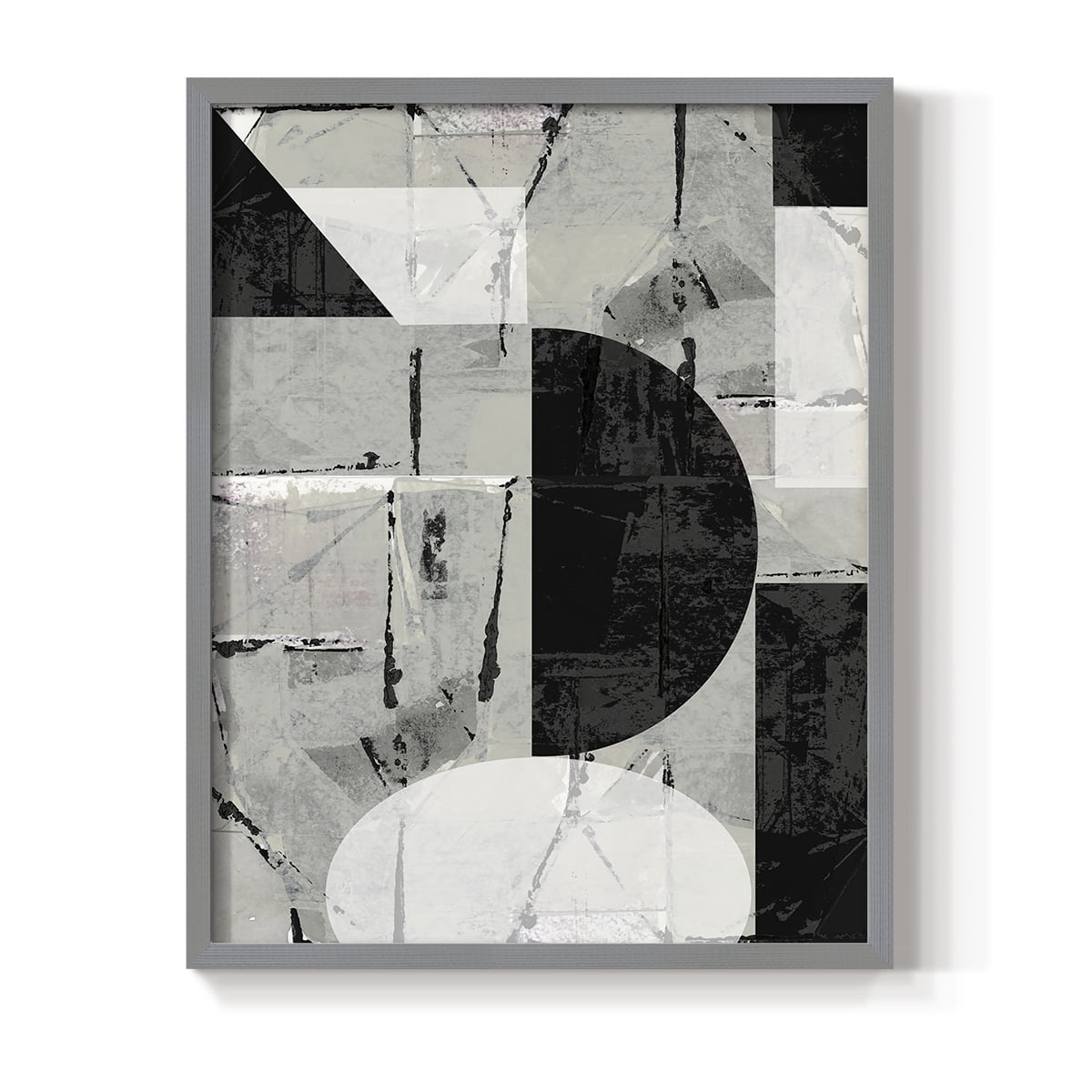 Abstract Neutrality I in Paper Solid Wood 11 x 14 Framed Print