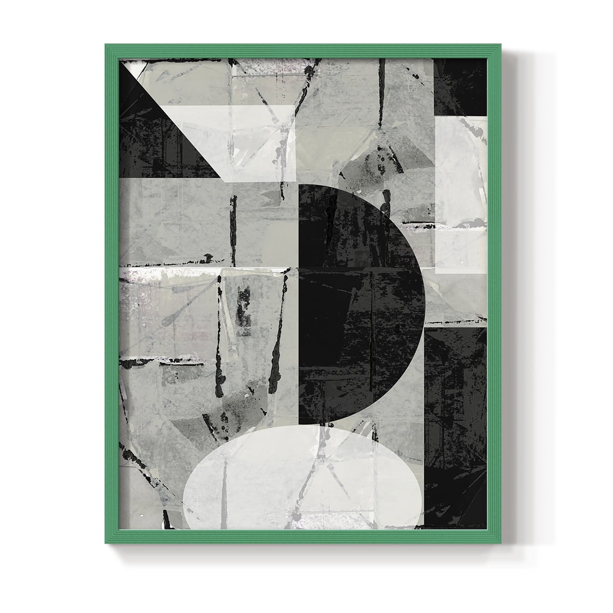 Abstract Neutrality I in Paper Solid Wood 11 x 14 Framed Print