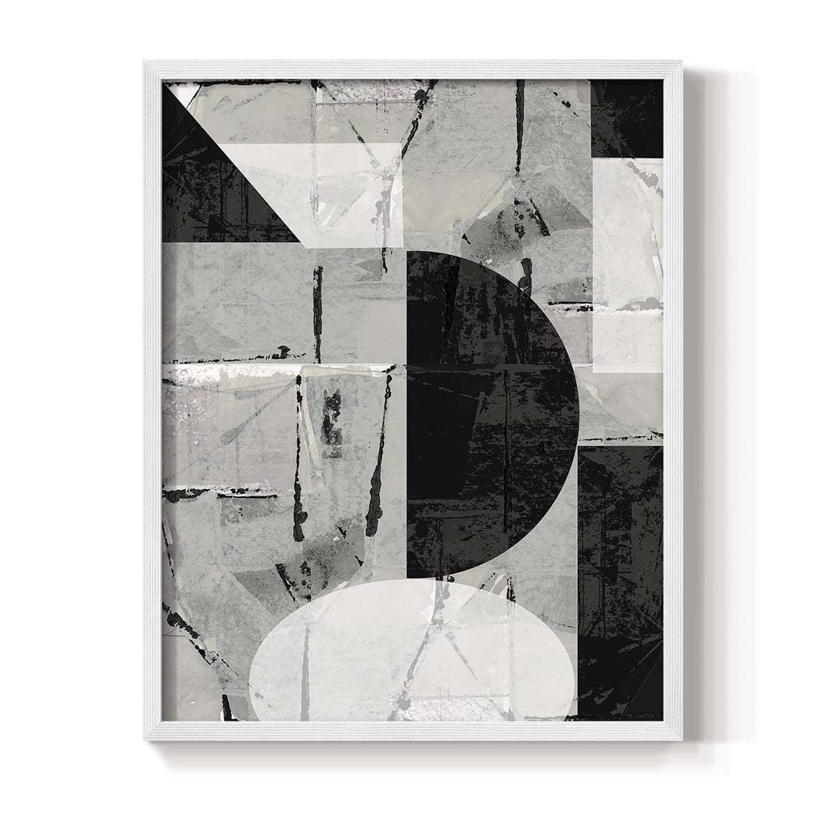 Abstract Neutrality I in Paper Solid Wood 8 x 10 Framed Print