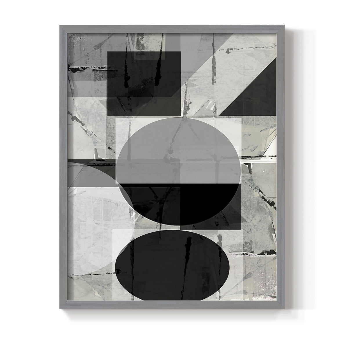 Abstract Neutrality II in Paper Solid Wood 11 x 14 Framed Print