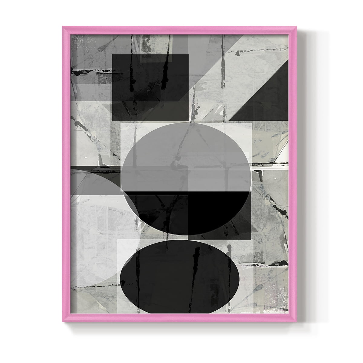 Abstract Neutrality II in Paper Solid Wood 11 x 14 Framed Print