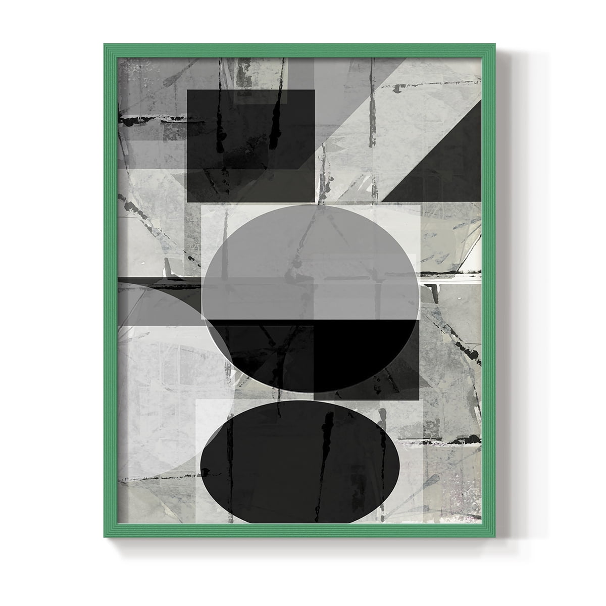 Abstract Neutrality II in Paper Solid Wood 11 x 14 Framed Print