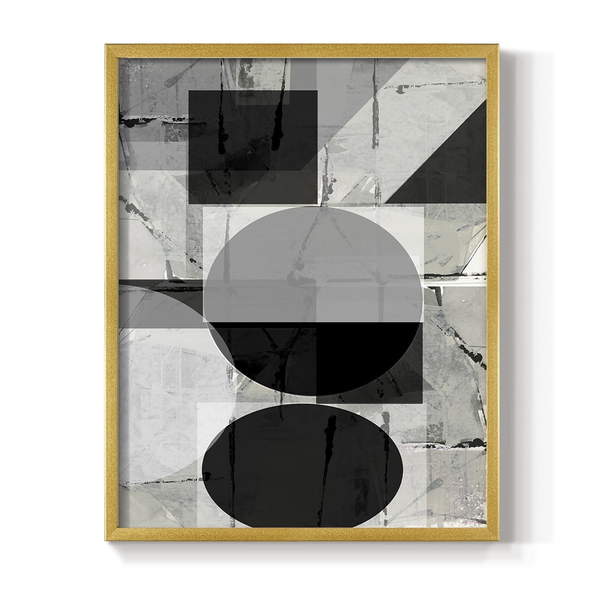 Abstract Neutrality II in Paper Solid Wood 8 x 10 Framed Print